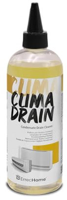 ErrecHome Clima Drain, Nettoyant pour canalisations à condensats, flacon 1 L