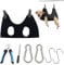 Blingoo Dog Grooming Hammock and Clippers - 75 X 51cm Dog Nail Cutting Claw Care and Cat Ears Care for Washing and Bathing in Small/Medium Size