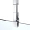 Square 500 850mm Shower Door Glass Support Bar for Frameless Glass Panels Wall to Glass Support Arm for 6 10mm Thick Glass Fixing Kit Included