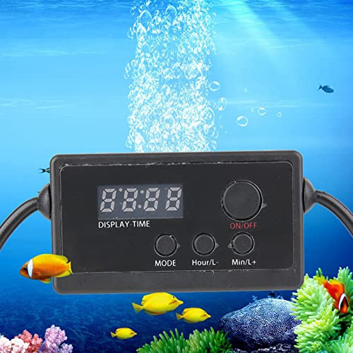 Lichtdimmer, LED Lichtregler Aquarium Dimmer Modulator, LED Intelligente Beleuchtung Timing Dimmsystem, Aquarium Beleuchtungssystem Lichtschalter Dimmer mit LED Anzeige für