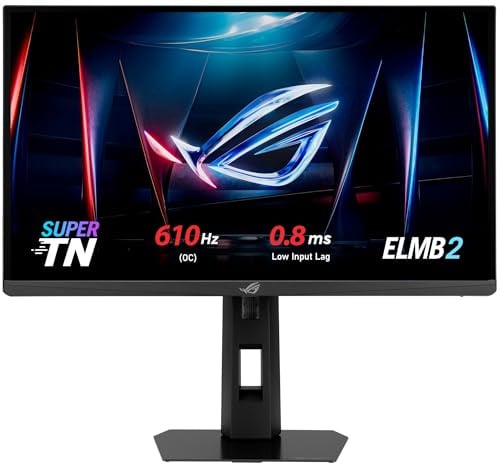ASUS ROG Strix XG248QSG Ace 24.1 Full HD 610Hz 0.7ms Height Adj Gaming Monitor
