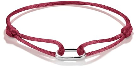 THOMAS SABO Connect Textile Bracelet 925 Sterling Silver