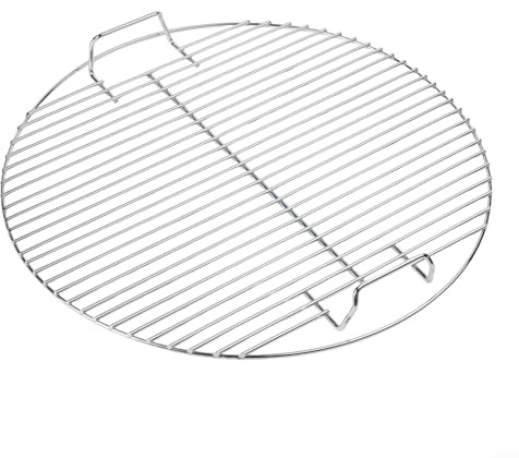 Solaughguy Edelstahl Grillrost rund 44,5cm Durchmesser für Weber 47cm Kugelkohlegrill (Modell 7432) - Hitzebeständig, gleichmäßiges Garen, für Easy-Clean BBQ
