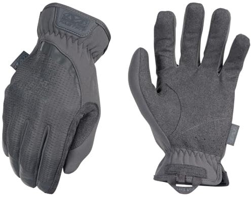 Mechanix Wear: FastFit Wolf Grey Taktische Arbeitshandschuhe – Berührungsfähig, formschlüssig, hohe Fingerfertigkeit (Large, Wolf Grey)