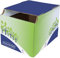 Fellowes 8049301 Pack 5 Papelera cartón de reciclaje de sobremesa, 16 litros