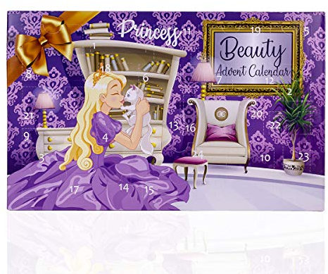 accentra Prinzessin Adventskalender Für Mädchen Mit 24 Make-Up, Beauty, Kosmetik Und Schmuck Produkten Für Eine Abwechslungsreiche Und Stylische Adventszeit