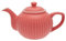 GREENGATE Tetera tetera con asa ALICE coral naranja cerámica 25x15x15 cm