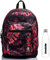 Invicta ZAINO Nero Fuxia - JELEK TIE & DYE + Borraccia Bianca