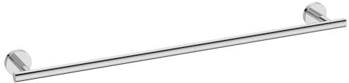 USHOWER Polished Chrome Bath Towel Bar, 30-Inch Towel Rack for Bathroom Wall-Mounted, Thicken SUS304 Stainless Steel Towel Rod (Total Length 32-Inch)