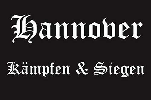 U24 Aufkleber Hannover Kämpfen & Siegen Flagge Fahne 8 x 5 cm Autoaufkleber Sticker