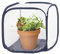 ANTOLL Mini-Insektenkäfig, Libelle, Schmetterling, fliegende Insekten, Netzkäfig, Beobachtung von Pflanzen und Kleintier-Terrarium, Pop-Up-offen, 30,5 x 30,5 x 30,5 cm (1 x blau-S)