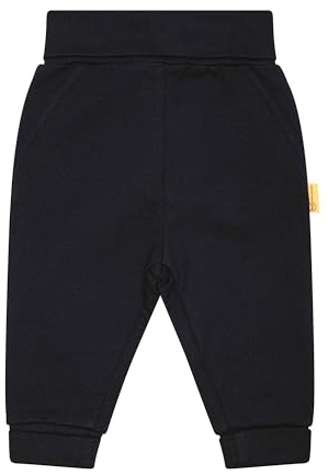 Steiff Unisex Baby Jogginghose Jogger mit Beinbündchen