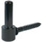 I.N.G Fixations - Gond Noir pour volet en Bois, diamètre 14 - INGGOA856510