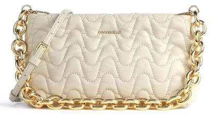 Coccinelle Ophelie Schultertasche Leder 25 cm