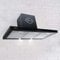 GURARI Induktions-Standherd GCH E 612 BL Schwarz Induktionsherd Freistehend mit 4 Boosterkochzonen Standherd 60 cm