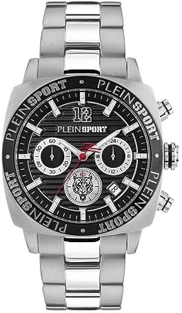 Philipp Plein Herren-Chronograph Wildcat Edelstahl/Schwarz PSGBA1123
