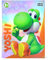 Panini Super Mario Sticker - Play Time - Limited Edition Card - Yoshi Gold Karte