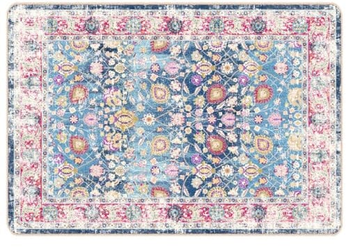 vidaXL Tappeto Lavabile Multicolore 160x230 cm Antiscivolo