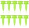 FUZVOL 100 Count Golf Tees Unbreakable Plastic 25MM Green Golf Tees Kit 1 Inch Durable Small Castle Golf Tees for Golf Practice Training