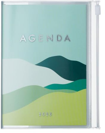 MARK'S 2024/2025 Taschenkalender A6 vertikal, Mountain, Green: Von September 2024 bis Dezember 2025