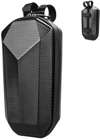 DEARBAG 4L E Scooter Tasche für Roller wasserdichte Rollertasche Großer Kapazität Lenkertasche Schwarz Vordertasche Elektroroller Hängetasche für Elektroroller Roller Xiaomi Sedway Ninebot