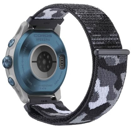 DINGK Armband Kompatibel mit Coros Apex 2 Pro/Apex Pro Armband Weiches Geflochtenes Nylon Atmungsaktiv Ersatzarmband Sport Uhrenarmband für Coros Apex 2 Pro/Apex Pro Band (10)