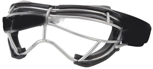 XIASABA Lacrosse-Brille, Feldhockey-Brille, Silikon-Ferrolegierung, ergonomisches Design, rutschfeste Textur, Hockey-Brille für das Training, Lacrosse-Brille für Mädchen