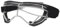 XIASABA Lacrosse-Brille, Feldhockey-Brille, Silikon-Ferrolegierung, ergonomisches Design, rutschfeste Textur, Hockey-Brille für das Training, Lacrosse-Brille für Mädchen