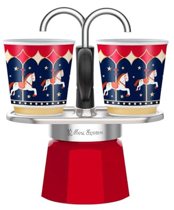 Bialetti Set Mini Express Magico Ricordo Rosso