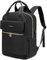 LOVEVOOK Laptop Backpack for Women, 17.3 Inch Large Rucksack Bag for Womens, Lightweight School Bag Travel Backpack with USB Port, Casual Daypacks Back Pack for School College Work, Black
