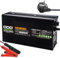 QDD Chargeur de Batterie LiFePO4 29,2 V 15 A pour Batterie LiFePO4 8S 24 V avec Protection de Sécurité du Système de Refroidissement