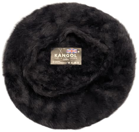 Kangol Vintage Furgora Baskenmütze für Damen, Marineblau, Angora-Wolle, hergestellt in Großbritannien, Einheitsgröße, blau, Einheitsgröße
