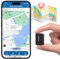 Micro Traceur GPS Tracker pour Voiture Moto Velo,Mouchard GPS 1500 mAh Positionnement Enfant Toutes 10s Alarme Aimant Puissant Localisateur Suivi Global Temps Réel