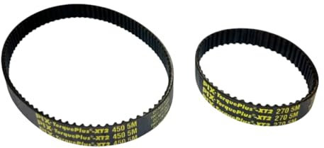 Bulktex Zahnriemen Set passend für - AL-KO Comfort 32 VLE Combi Care | 270-5M-15-450-5M-15 Vertikutierer