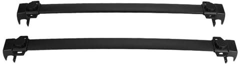SASFZ Querträger 2 Stücke Für Jeep Für Compass 2011 2012 2013 2014 2015 2016 Mit Vertikalen Seitenstangen Schwarz Auto Dachträger Querstangen Dachgepäckträger