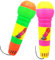 NIOMICO Funny Echo Microphones Kids Pretend Toys Plastic Echo Mic Practical Magic Mic Toy for Birthday Graduations Random Color 2PCSEcho Microphones Kids Pretend Toys Magic Toy