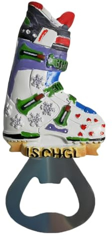 Ischgl Österreich Flaschenöffner Kühlschrank Magnet Tourismus Souvenir Kühlschrank Dekoration Handwerk 3D Kollektion