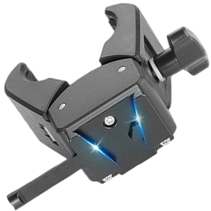 Small Rig V Mount Plate - V Mount Battery Holder - Quick Release Lightweight Crab Claw Clamp for Professional Video Device Camera Lover Outdoor Photography