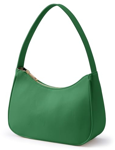 KALIDI Green Shoulder Bag Handbag Bag For Women Small Leather Ladies Hand Bag Little Y2k