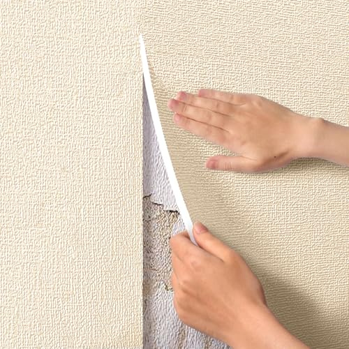 Aeovot Rouleau de Papier Peint Autocollant Isolant Thermique Anti Humidité Bruit Imperméable 5 mm Papier Peint Adhesif Revetement Mural - Matériau Mousse XPE Coussin Mural pour Salon(Jaune,50cmx5m)
