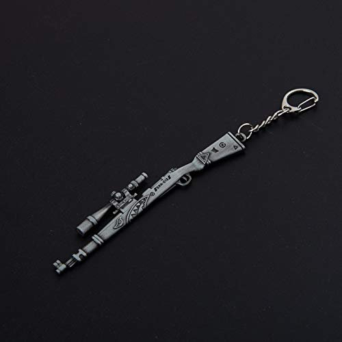 BGTR Schlüsselanhänger Schlüsselmäppchen Mode PUBG Essen Huhn Keychain Rucksack Schlacht Schlachtfelder Bratpfanne Helm 98k Schlüsselring Frau Mann Jewwlry Schlüsselanhänger Schlüsselmäppchen