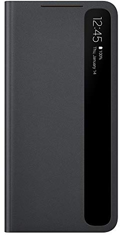 Samsung Smart Clear View Cover Noir Galaxy S21 - 6.2 pouces