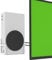 Monzlteck Supporto da parete per Xbox Series S, interamente in metallo, da appendere verticalmente alla parete con pulsante di accensione, mensola a parete sinistra/destra, staffa per XSS