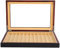 Stifthalterbox, 12 Füller Anzeigebox Vitrine Stiftebox Holz Kugelschreiber Federhalter Display Box Sammelbox Veranstalter Aufbewahrungskiste mit Glasfenster Schreibgeräte Aufbewahrungsbox