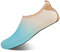 IceUnicorn Badeschuhe Wasserschuhe Damen Herren Schwimmschuh Strandschuhe Aquaschuhe Bequeme Passform(Rosa Blau, 40/41EU)
