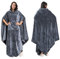 Catalonia Classy Tragbare Poncho Decke KuschelDecke Zum Anziehen Flauschig Warmer Lang Tragbare Fleece decke mit Fronttasche Winter Geschenke für Erwachsene Frauen Männer