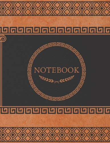 Notebook: Blank Lined Pretty Demigod Notebook