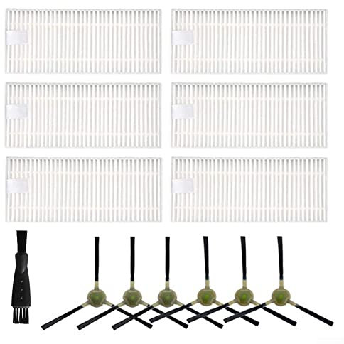 Kit de remplacement de brosse latérale de filtre pour OKP Life K2 K3 K5 pour Lefant M210S M210B Robot Aspirateur Filtres pour Soins du sol Brosse de nettoyage