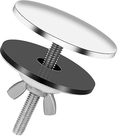 Stainless Steel Kitchen Sink Hole Cover, 2 Inch Kitchen Faucet Hole Cover Kitchen Sink Tap Hole Plate Stopper Cover Blanking Metal Plug, Brushed Stainless Steel