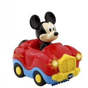 pour tut tut bolides - Le Cabriolet Magique de Mickey Version françoise - pour Disney - Set Voiture Interactive Rouge + 1 Carte